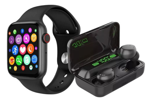 Combo Smartwatch Reloj Inteligente W26 Plus + Auricular F9-5