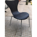 Silla De Diseño Jacobsen Cromado Simet Vintage