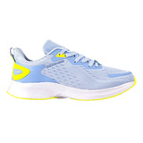 Zapatillas Montagne Dynamic Color Celeste - Adulto 36 Ar