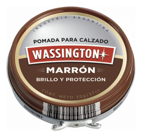 Wassington Pomada Para Calzado X 30g - Marron