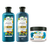 Herbal Essences Argan Oil Kit Shampoo + Enjuague + Mascara