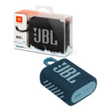 Caixa De Som Jbl Go3 Azul Jblgo3blu - Harman (nacional)