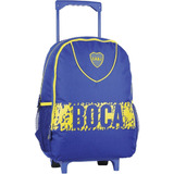 Mochila Boca Juniors Con Carrito Lic Oficial Original