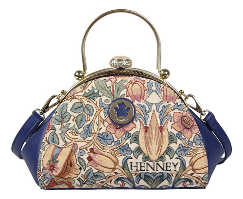 Bolso De Mano Con Estampado De Tapiz Henney Bear H263