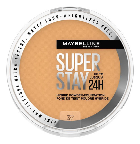 Maybelline Base En Polvo Superstay 24h Alta Cobertura 332