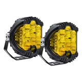 Par Faros 7''auxiliares Superpotente Redondos 6000k