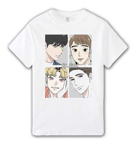 Remera Bj Alex - Otaku Anime Aesthetic Manga Unisex Manhwa