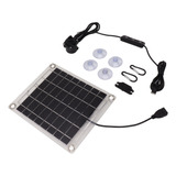 Kit De Bomba De Agua Solar Sumergible De 20 W Para Fuente, E