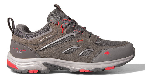 Zapatillas Montagne Crossland Gris Rojo Hombre