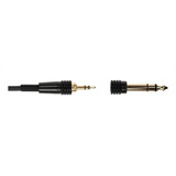 Cable Extendido V-moda Trs 6.3mm-trs 3.5mm Roland C-cp-black