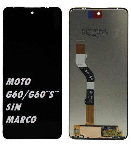 Modulo Para Moto G60 / G60¨s¨ Xt2133 Xt2135