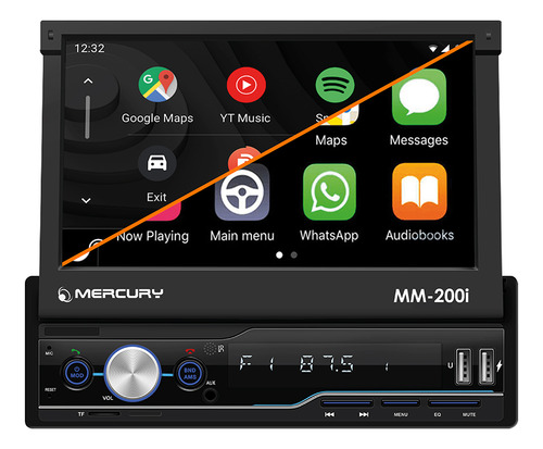 Stereo In Dash Pantalla 7 Pulgadas Bluetooth Gps Am Fm