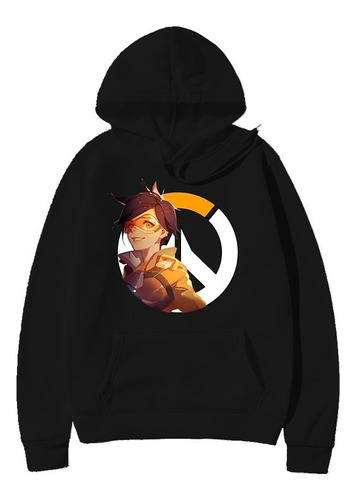 Blusa Moletom Overwatch Tracer Personagem Jogo Ação 977