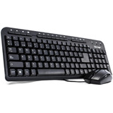 Kit Vorago Km-105 Teclado Y Mouse Alambrico Multimedia Usb