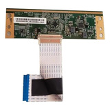 Placa V-con Para Tv Semp L32s4900s+cabo Flat Mt3151a-9-xc-2