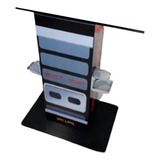 Base Pedestal Para Tablero Arcade Con Portavasos Mod Nin