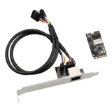 Tarjeta De Red Gigabit M.2 A Pci-e Adaptador Lan Rj45 Red C