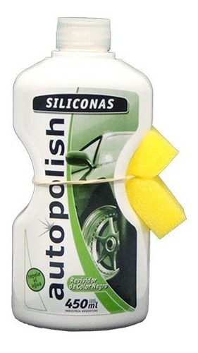 Silicona Con Esponja X 450 Cc Autopolish