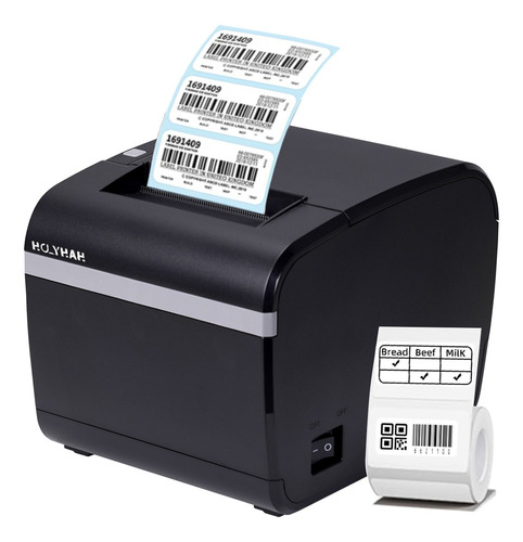 Impresora De Etiquetas Adhesivas Térmica Directa De 30-80mm