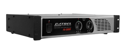 Amplificador Potencia Profissional Datrel Pa 5000 600w Rms