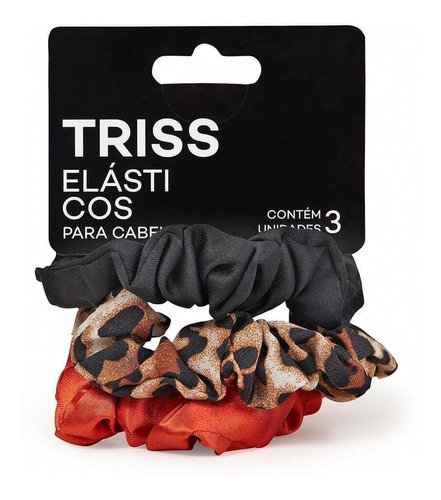 Elástico Para Cabelo Triss/needs Estampado E Liso 3un