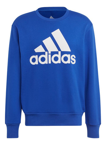 Sudadera Clásica adidas M Bl Ft Swt Azul Para Hombre