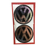 Calco Logo Insignia Resinado Volkswagen Bora Fox Suran 90m L