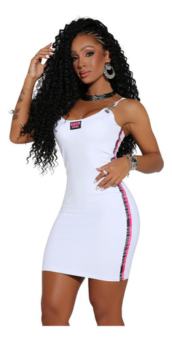 Vestido Curto Branco Pit Bull - 81614