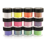 Glitties - (12pk) - (.008  ) - Kit De Polvo De Brillo Fino I