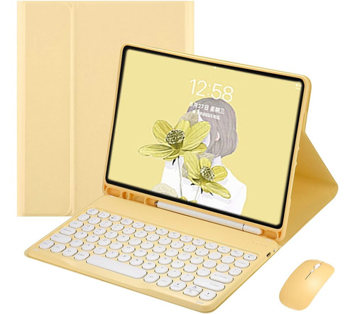 Funda Con Teclado Yeehi / Para iPad Mini 5 / Yellow