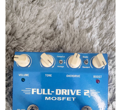 Pedal Overdrive Fulltone Full Drive 2 Mosfet U S A 