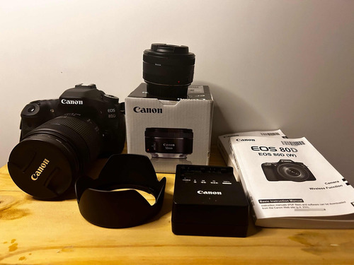 Canon 80d Kit Completo
