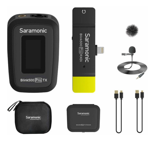 Saramonic Blink500 Pro Micrófono Inalámbrico De Doble Canal 