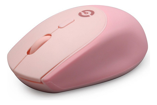 Mouse Inalámbrico Wireless Getttech Color Rosa Gac-24404p