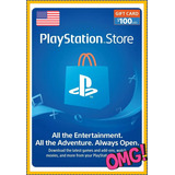 Psn Card 100 Usd (usa) Ps4/ps5/ps3