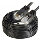 Cable Red Patch Core Exterior 100 Metros Cat5e Con Fichas