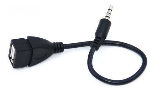 Cable Auxiliar De Audio Jack 3.5mm A Usb 2.0  De Enchufe