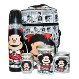 Kit Set Matero Completo Mate Acero Lumilagro Mafalda