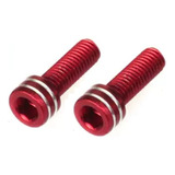 Tornillos P/ Caramañola Xon Aluminio X2 Uds(1,6grs )- Rojo