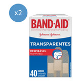 Pack Apósitos Band-aid Transparentes 40 U