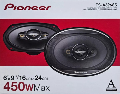 Parlantes Pioneer Ts-a6968s 6x9 450w Max 4 Vias