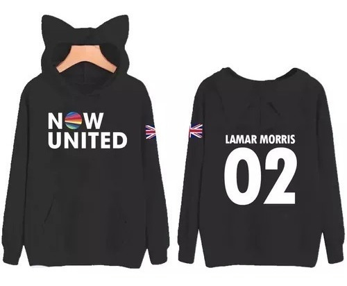 Blusa  Orelha Now United Lamar Morris 02 País Reino Unido