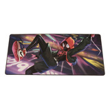 Mousepad Xl 90cm X 40cm X 3mm Spider Man The Spider Verse