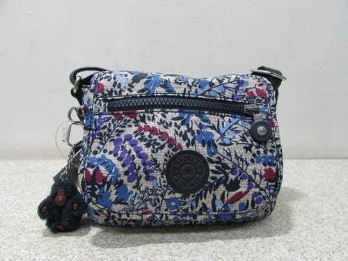 Kipling Bolsa Crossbody Floreada / Saldo