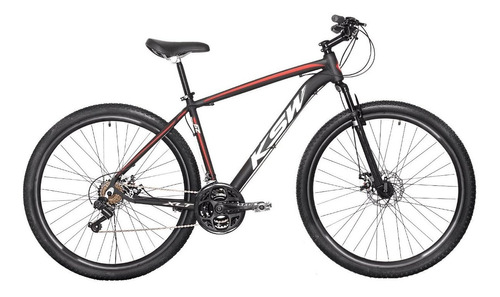 Bicicleta Aro 29 Ksw Freio À Disco 21 Marchas Câmbio Shimano