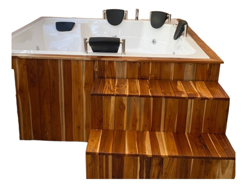 Jacuzzi Para 6 Personas En Madera Teca