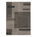 Tapete Sisal Sem Pelo Eco-nature Painel Bege/chumbo 200x250