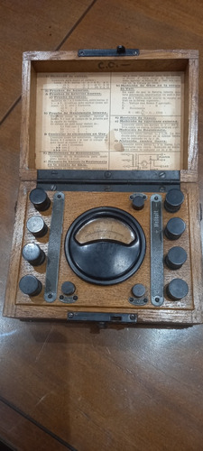 Antiguo Instrumento De Medición En Madera 