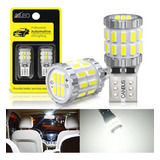 Par T10 Led Premium Ultra Brillante Canbus Blanco Y Amarillo