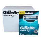 Repuesto Afeitadora Gillette Mach3 X 24 Un (12 Cartones X 2)